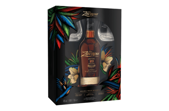 Zacapa Centenario 23 + 2 Verres Tumbler 40° - 0.7L