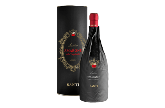 Vini Santi Amarone Della Valpolicella Santico - Cilindro Regalo 15.5° - 0.75L