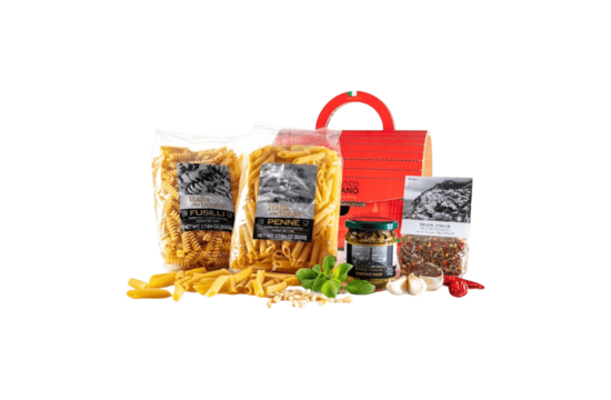 Bella Italia Giftset Xl Pasta Koffertje Rood 1280G