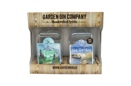 Mountain Gin + Sea Garden Gin 2 x 0.7L