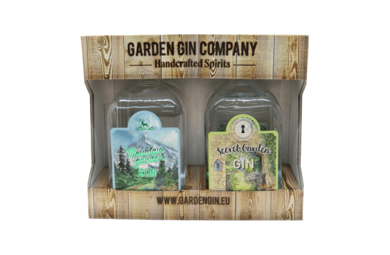 Moutain Gin + Secret Garden Gin 2 x 0.7L