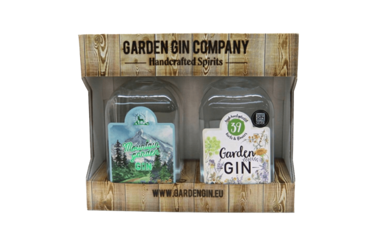 Mountain Gin + Garden Gin 2 x 0.7L