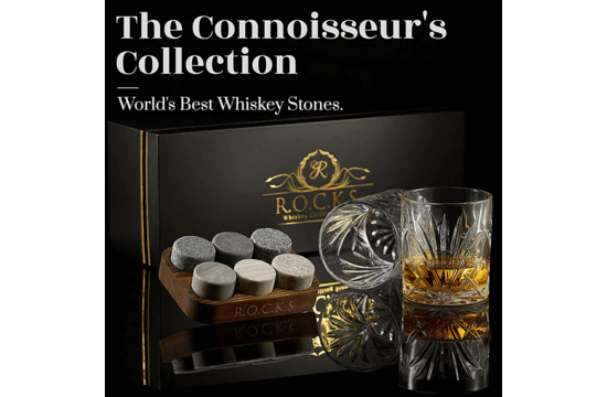 The Connoisseur's Set - Palm Whiskey Glass Edition