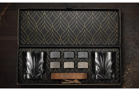 The Connoisseur's Set - Palm Whiskey Glass Edition