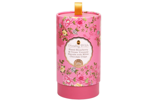 Victorian Floral Tube Strawberry & Cream 150 gram