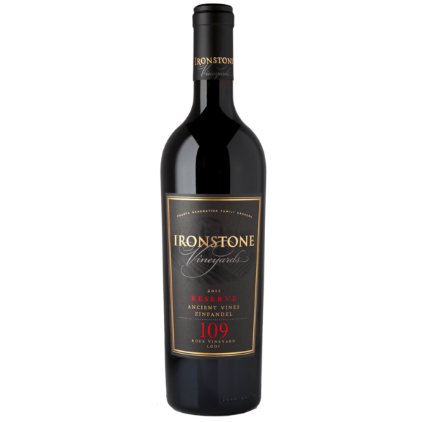 2018 Ironstone Vineyards Reserve Rous Old Vine Zinfandel 0,75L Gin