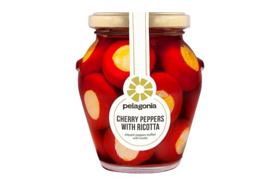 Pelagonia Cherry Peppers With Ricotta 280g