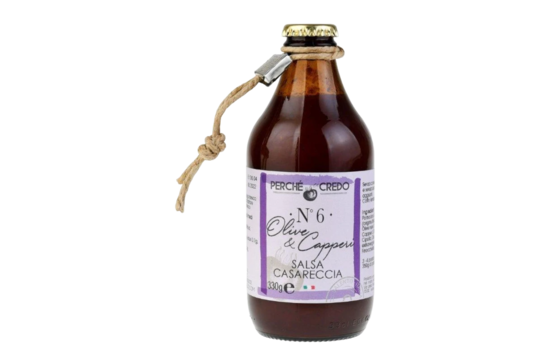 Perche Ci Credo tomatensaus N°6 olive & capperi 330g