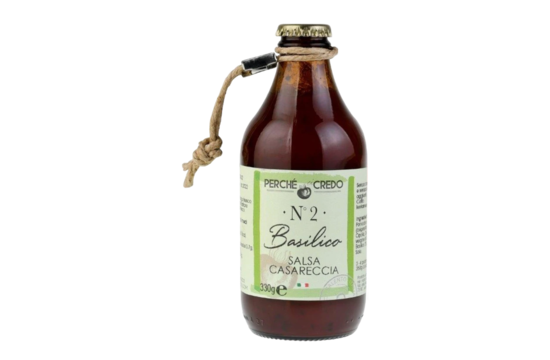 Perche Ci Credo tomatensaus N°2 basilico 330g
