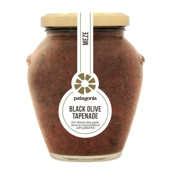 Pelagonia tapenade zwarte olijven 300g Gin & Wine Store
