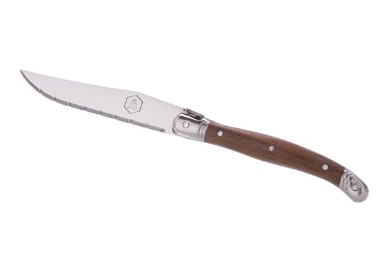 LAGUIOLE STEAKMESSEN WALNOOTHOUT 6 ST