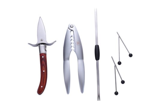 LAGUIOLE SEA VRUCHTEN SET HOUT GIFTBOX 7 STUKS