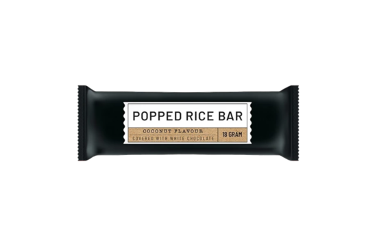 Mix & Match reep gepofte rijst kokos/witte chocolade 18g
