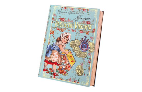 Virginia gebak in metalen boek 150g