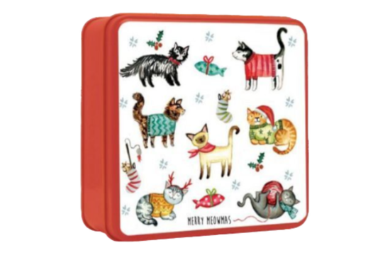 Grandma Wilds Biscuits vrolijke Kerstkatten 160g