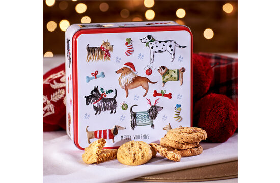 Grandma Wilds Biscuits vrolijke Kersthonden 160g