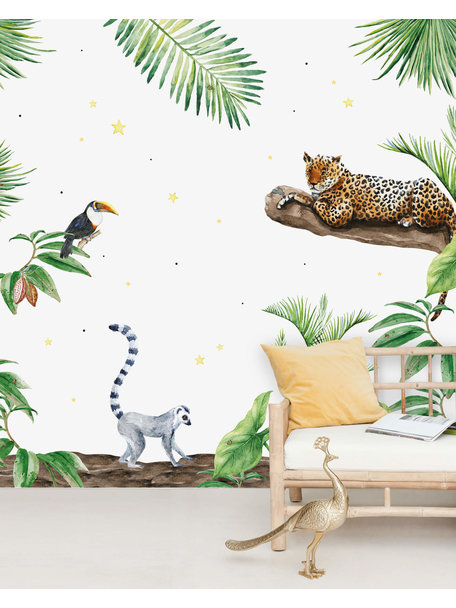 Creative Lab Amsterdam Jungle Tiger Wallpaper Mural