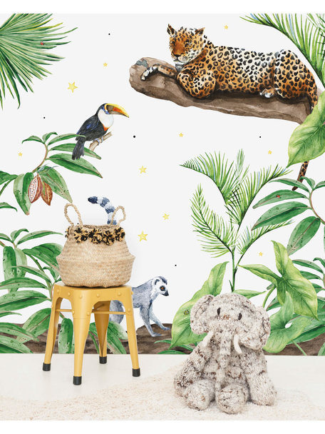 Creative Lab Amsterdam Jungle Tiger Wallpaper Mural