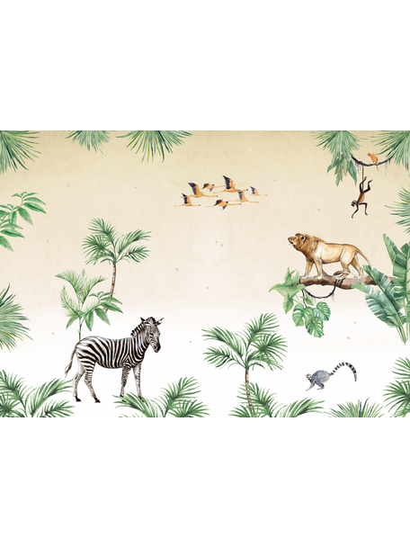 Creative Lab Amsterdam King of the Jungle Wallpaper Mural