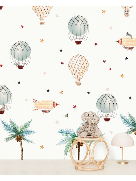 Creative Lab Amsterdam Little Balloon Wallpaper Mural