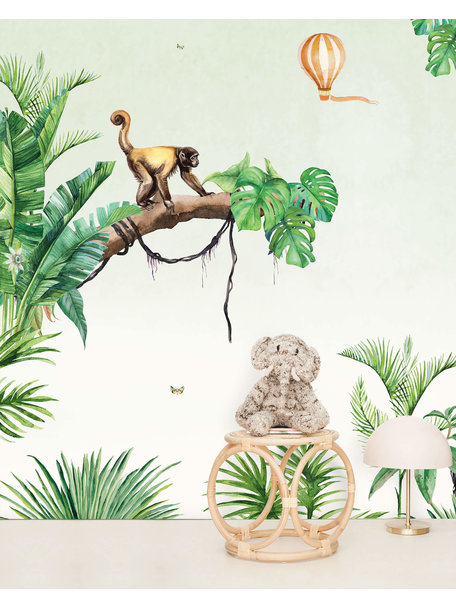 Creative Lab Amsterdam Monkey Jungle Wallpaper Mural