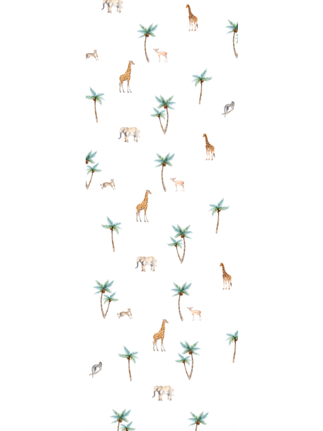 Creative Lab Amsterdam Savannah Palm Tree Wallpaper Mural