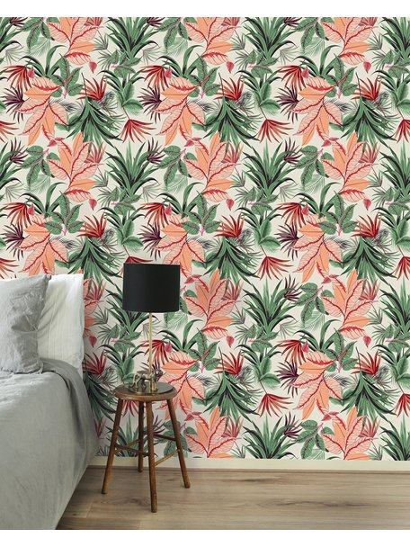 Creative Lab Amsterdam Pink Jungle Wallpaper