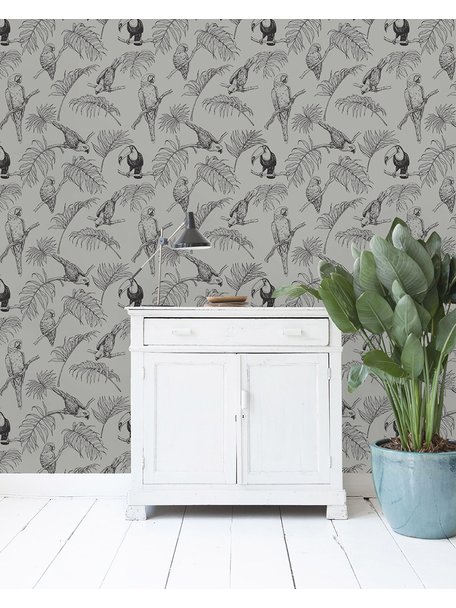 Creative Lab Amsterdam Tropic Tucan Wallpaper