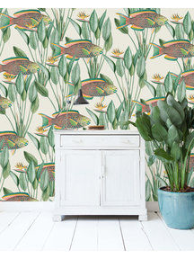 Creative Lab Amsterdam Parrot Fish Wallpaper