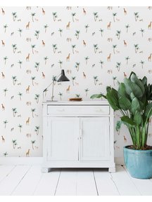 Creative Lab Amsterdam Savannah Palmtree Wallpaper