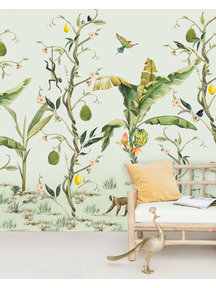 Creative Lab Amsterdam Monkey Life Wallpaper Mural