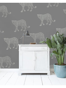 Panther Grey Wallpaper