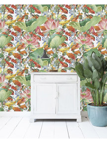 Creative Lab Amsterdam Lily Fishes Wallpaper