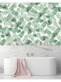 Creative Lab Amsterdam Leave Wall Bathroom Wallpaper