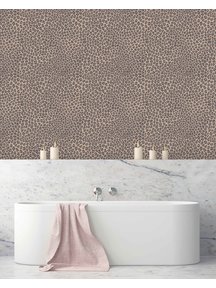 Creative Lab Amsterdam Rocky Leopard bathroom wallpaper