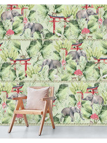 Creative Lab Amsterdam Ritual Elephant Wallpaper