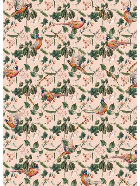 Creative Lab Amsterdam Floral Pheasant Wallpaper