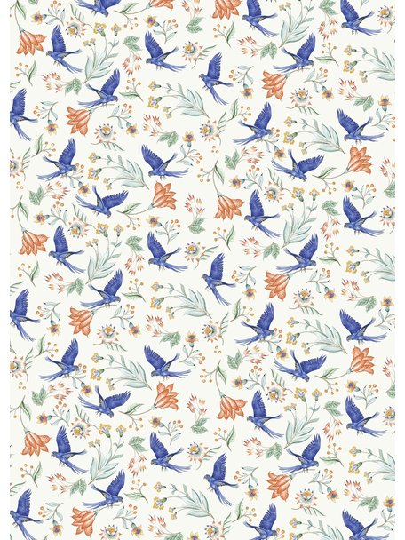 Creative Lab Amsterdam Paisley Parrot Wallpaper