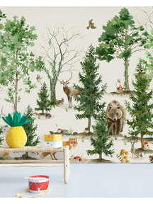 Creative Lab Amsterdam Forest Life Wallpaper