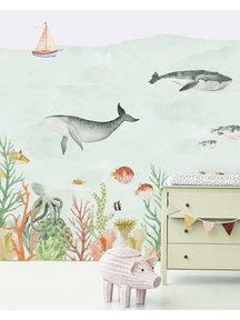 Creative Lab Amsterdam Sealife Coral Wallpaper