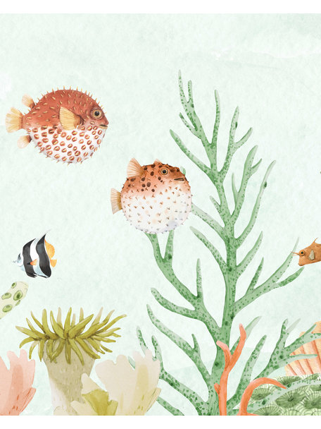 Creative Lab Amsterdam Sealife Coral Wallpaper