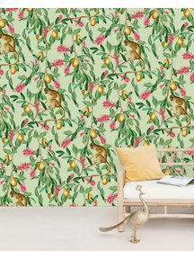 Creative Lab Amsterdam Tropical Monkey Wallpaper Mural