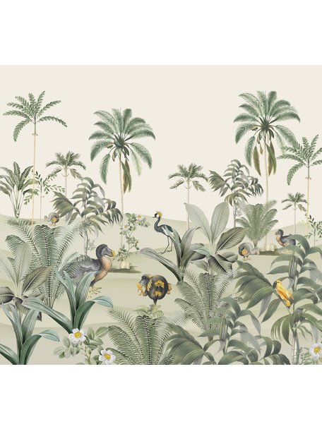 Creative Lab Amsterdam Dodo Oasis Wallpaper Mural