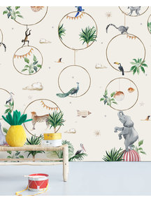 Creative Lab Amsterdam Hula Hoop Wallpaper