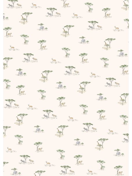 Creative Lab Amsterdam Savanna Bathroom Wallpaper