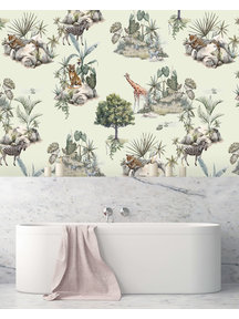 Creative Lab Amsterdam Safari Rocks Bathroom Wallpaper