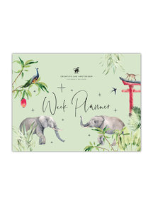 Creative Lab Amsterdam Rituals Elephant Weekplanner - per 6