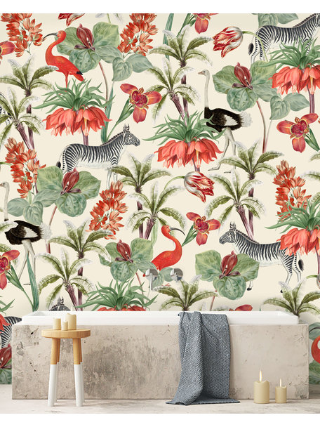 Creative Lab Amsterdam A New Chapter Bathroom Wallpaper