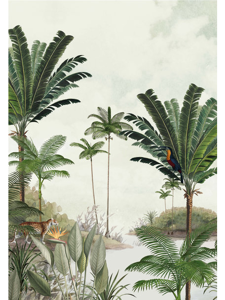 Creative Lab Amsterdam Rainforest Wallpaper Mural