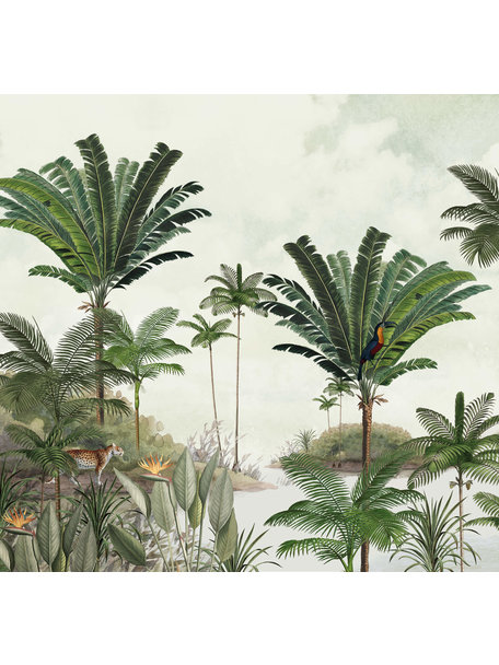 Creative Lab Amsterdam Rainforest Wallpaper Mural